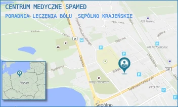 PORADNIA LECZENIA BÓLU - CENTRUM MEDYCZNE SPAMED - SZKOLNA 4,  SĘPÓLNO KRAJEŃSKIE