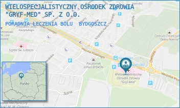 PORADNIA LECZENIA BÓLU - GRUPA ZDROWIE GRYF-MED SPÓŁKA Z OGRANICZONĄ ODPOWIEDZIALNOŚCIĄ - WOJSKA POLSKIEGO 46,  BYDGOSZCZ