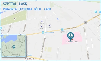 PORADNIA LECZENIA BÓLU - DAVITA SPÓŁKA Z OGRANICZONĄ ODPOWIEDZIALNOŚCIĄ - UL. WARSZAWSKA 62A,  ŁASK