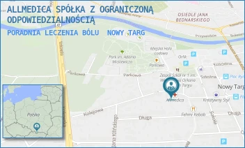 PORADNIA LECZENIA BÓLU - ALLMEDICA SPÓŁKA Z OGRANICZONĄ ODPOWIEDZIALNOŚCIĄ - UL. KOLEJOWA 31,  NOWY TARG