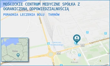 PORADNIA LECZENIA BÓLU - MOŚCICKIE CENTRUM MEDYCZNE SPÓŁKA Z OGRANICZONĄ ODPOWIEDZIALNOŚCIĄ - UL. EUGENIUSZA KWIATKOWSKIEGO 15, TARNÓW