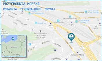 PORADNIA LECZENIA BÓLU - PRZYCHODNIA MORSKA JANCZEWSCY SPÓŁKA Z O. O. - UL. MORSKA 7/1-2,  GDYNIA