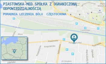 PORADNIA LECZENIA BÓLU - PIASTOWSKA-MED SPÓŁKA Z OGRANICZONĄ ODPOWIEDZIALNOŚCIĄ - UL. PIASTOWSKA 80/82,  CZĘSTOCHOWA