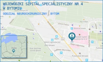 ODDZIAŁ NEUROCHIRURGICZNY - WOJEWÓDZKI SZPITAL SPECJALISTYCZNY NR 4 W BYTOMIU - UL. ALEJA LEGIONÓW 10,  BYTOM