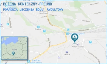PORADNIA LECZENIA BÓLU - BOŻENA KONIECZNY-FREUND - TETMAJERA 150,  RYDUŁTOWY