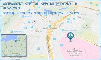 ODDZIAŁ KLINICZNY NEUROCHIRURGICZNY - WOJEWÓDZKI SZPITAL SPECJALISTYCZNY  W OLSZTYNIE - ŻOŁNIERSKA 18,  OLSZTYN