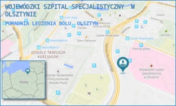 PORADNIA LECZENIA BÓLU - WOJEWÓDZKI SZPITAL SPECJALISTYCZNY  W OLSZTYNIE - ŻOŁNIERSKA 16B,  OLSZTYN