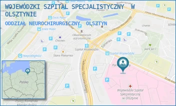 ODDZIAŁ NEUROCHIRURGICZNY - WOJEWÓDZKI SZPITAL SPECJALISTYCZNY  W OLSZTYNIE - ŻOŁNIERSKA 18,  OLSZTYN