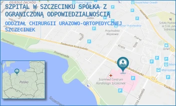 ODDZIAŁ CHIRURGII URAZOWO-ORTOPEDYCZNEJ - SZPITAL W SZCZECINKU SPÓŁKA Z OGRANICZONĄ ODPOWIEDZIALNOŚCIĄ - KOŚCIUSZKI 38,  SZCZECINEK