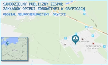 ODDZIAŁ NEUROCHIRURGICZNY - SAMODZIELNY PUBLICZNY ZESPÓŁ ZAKŁADÓW OPIEKI ZDROWOTNEJ W GRYFICACH - NIECHORSKA 27, GRYFICE